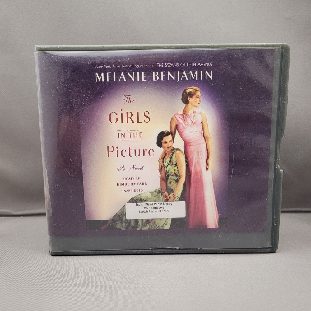 The Girls in the Picture (Audiobook CD, 2018) Melanie Benjamin - Ex-Library